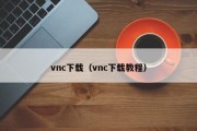 vnc下载（vnc下载教程）