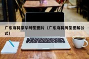 广东麻将豪华牌型图片（广东麻将牌型图解公式）