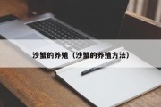沙蟹的养殖（沙蟹的养殖方法）
